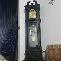 ساعت ایستاده تمام چوب