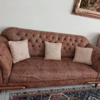 مبل چستر و نهارخوری|مبلمان خانگی و میز عسلی|کرج, برغان|دیوار