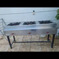 گاز ۳ شعله صنعتی کارکرده تمیز