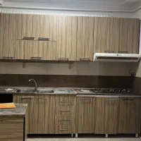 کابینت همراه با هود و سینک دو لگن