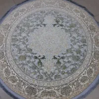 قالیچه دایره ۱×۱گرد برجسته تمام نخ آکرولیک|فرش|مشهد, امیر|دیوار