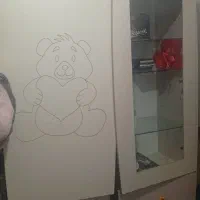 کمد کودک با تخت خواب