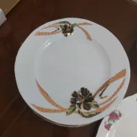 تعدادی ظروف چینی پلوخوری چینی پیش دستی گل صورتی|ظروف سرو و پذیرایی|تهران, اوقاف|دیوار
