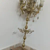 دو عدد لوستر کنار سالنی بسیار زیبا 5 شاخه فرشته|لوستر و چراغ آویز|قرچک, مهدیه|دیوار