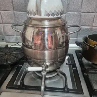 سماور با قوری بسیار شیک|سماور، چای‌ساز، قهوه‌ساز|بندرعباس, |دیوار