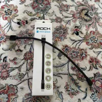 کابل شارژر (برند معتبر راک)تایپ سی ۲۰ سانتی