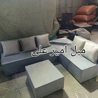 راحتی ال نیمست ۵نفره مبل|مبلمان خانگی و میز عسلی|تهران, شهرک شریفی|دیوار