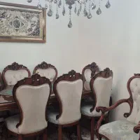 میز غذا خوری ۸ نفره کلاسیک|میز و صندلی غذاخوری|تهران, جنتآباد شمالی|دیوار