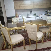 ناهارخوری ۶ نفره استیل|میز و صندلی غذاخوری|تهران, شهرک خرازی|دیوار