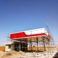 اجرای نماالومنیوم نصب درب برقی وچلنیوم