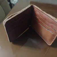 فروش کیف جیبی چرم طبیعی درجه یک گاوی و دست دوز|کیف، کفش، کمربند|الوند, |دیوار