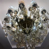 لوستر برنز ۱۲ شاخه دوبل