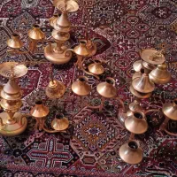 لوستر برنجی