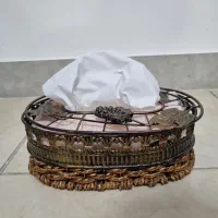 جا دستمال کاغذی و سطل زباله|صنایع دستی و سایر لوازم تزئینی|تهران, مسعودیه|دیوار