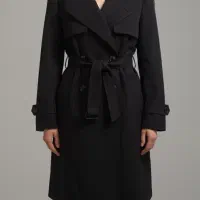 بارانی/کت زنانه/سایز بزرگ/۴۴