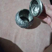 قندان قلم زنی قدیمی|صنایع دستی و سایر لوازم تزئینی|اصفهان, شمس آباد|دیوار