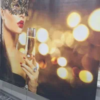 پرده زبرا ۲ عدد  ۲ متر در ۲ متر نو