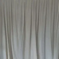 پرده ژرسه چروکی رنگ نباتی