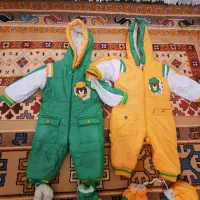 کاپشن سرهَمی بچگانه