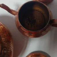 کتری و قوری مسی|قوری، کتری، قهوه‌ساز دستی|تهران, قصر فیروزه ۲|دیوار