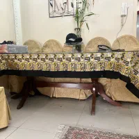 میز ناهار خوری ۸ نفره با دوصندلی اظافه