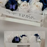 دسته گل و باکس گل روبان|گل مصنوعی|بندر انزلی, کوی بهار|دیوار