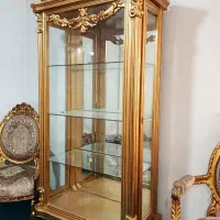 مبل کلاسیک ۹ نفره همراه با بوفه و ۳ عدد میز