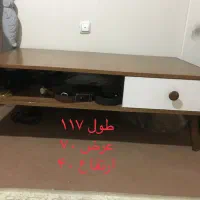 میز عسلی  با طول ۱۱۷ عرض ۷۰ ارتفاع ۴۰|مبلمان خانگی و میز عسلی|کرج, فاز ۴ مهرشهر|دیوار