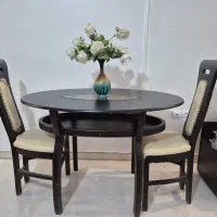 میزناهارخوری ۴نفره با دوعدد صندلی کارکرده