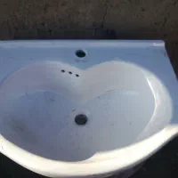 روشویی طرح قلب درحد نو|لوازم سرویس بهداشتی|اردبیل, |دیوار