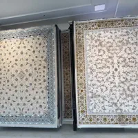 فرش آنتیک ۷۰۰شانه سورمه ای ۱۲متری