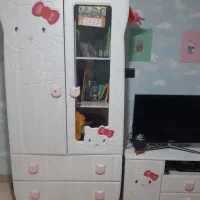 تخت و کمد یک نفره نوجوان دخترانه