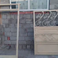 درب آهنی مستحکم درب حیات|مصالح و تجهیزات ساختمان|ورزقان, |دیوار