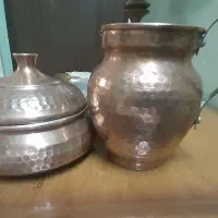 حراج قندان و شکر ریز و تابه مس چکشی