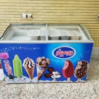 حراج وسایل بستنی فروشی.یخچال کباب پز پرچم مبل میز