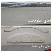 تخت خواب دونفره ومیزارایشی