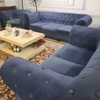 مبل چستر به همراه میز وسط