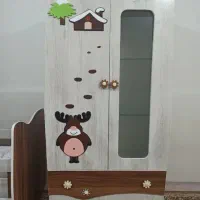 کمد بچه شیک و در حد نو با قیمت مناسب|تخت و سرویس خواب|ساوه, |دیوار