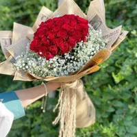 دسته گل رز ۵۰ شاخه ای|گل و گیاه طبیعی|مشهد, سجاد شهر|دیوار