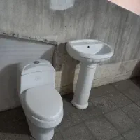 روشویی و تعداد۳عدد فرنگی|لوازم سرویس بهداشتی|تهران, تهرانسر شمالی|دیوار