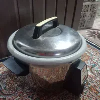 پلو پز برقی.پارس خزر ۸ نفره  .و وسایل دیگر|اجاق گاز و لوازم برقی پخت‌وپز|تبریز, |دیوار