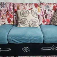 مبل 7 نفره راحتی|مبلمان خانگی و میز عسلی|اندیشه, اندیشه فاز ۵|دیوار