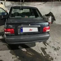 پراید مدل ۸۷ یک لکه رنگ