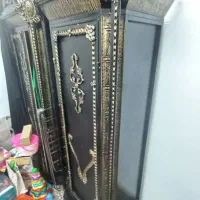 کمد فرفورژه ( ترکیب چوب و آهن )بسیار کم کار و سالم|جاکفشی، کمد، دراور|مشهد, موسوی قوچانی|دیوار