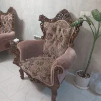 مبلمان سلطنتی ۹ نفره|مبلمان خانگی و میز عسلی|لاهیجان, شقایق|دیوار