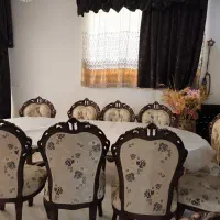 مبل و میز ناهارخوری ده نفره