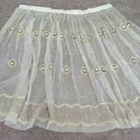 پرده حریر بدون زیر پرده ای