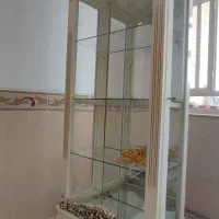 بوفه چوبی استخوانی در حد نو