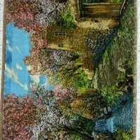 تابلو فرش خونه باغ