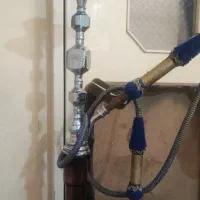 قلیان تنه برنجی قدیمی